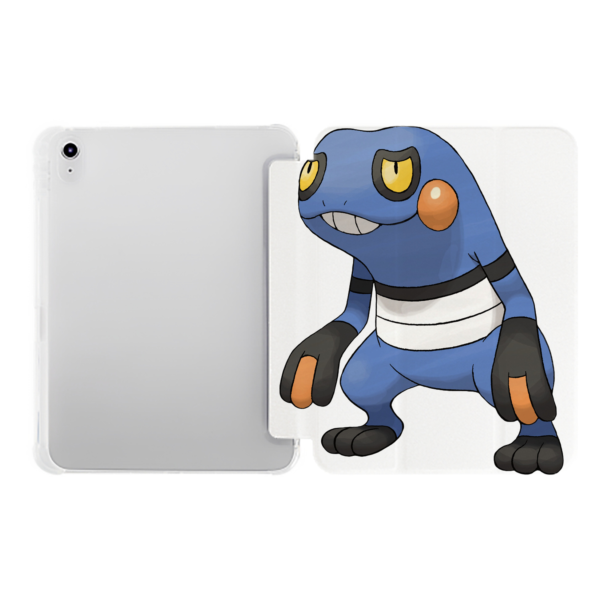 （画像用） ポケットモンスター Pokémon IPad ケース ペン収納付き 三つ折りスタンド PUレザー×シリコン 対応機種9.5/10.5/10.9インチ